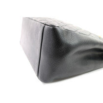 Chanel GST Black Caviar Leather