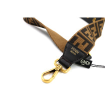 Fendi Tracolla Tela Marrone