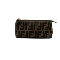 Fendi Trousse Pochette Zucca Marrone