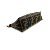 Fendi Trousse Pochette Zucca Marrone