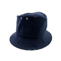 Dior Cappello Reversibile Misto Cotone Blu