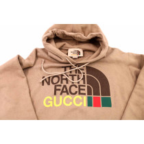 The North Face per Gucci Felpa Cotone Marrone