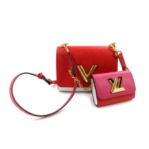 Louis Vuitton Twist PM Epi Bianca e Rossa