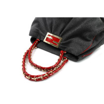 Fendi Mia Bag Lana Grigia