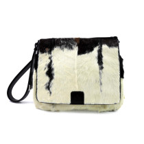 Gucci Tracolla Cavallino Bianco e  Marrone