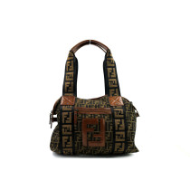 Fendi Borsa da Viaggio Zucca Marrone