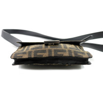 Fendi Baguette Double Zucca Marron