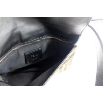 Fendi Baguette Double Zucca Brown