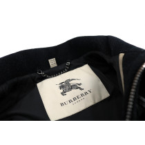 Burberry Cappotto Lana Nero