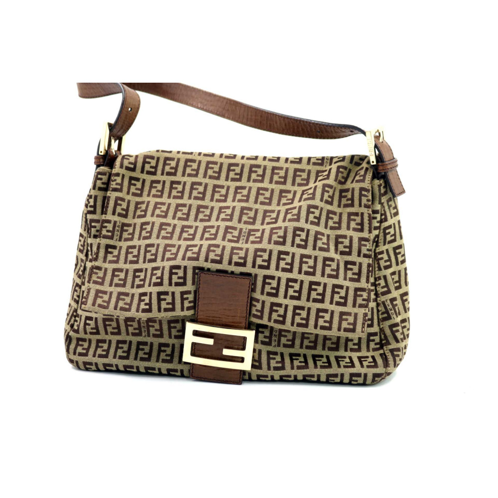 Fendi Baguette Zucca Marrone