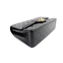 Chanel Classic Double Flap Pelle Caviar Nera