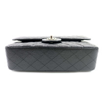 Chanel Classic Double Flap Pelle Caviar Nera