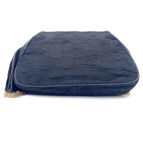 Chanel Pochette Vintage Tela Nera