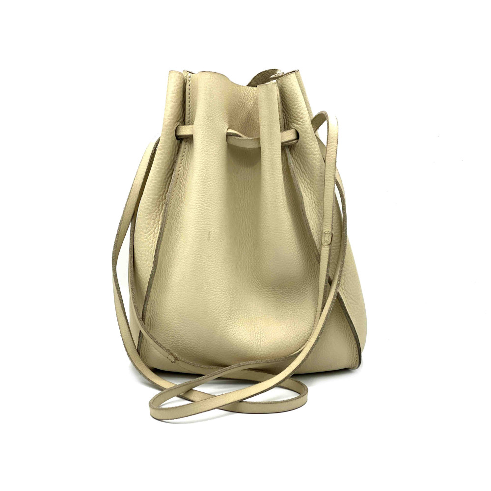 Miu Miu Secchiello Pelle di Vitello Panna