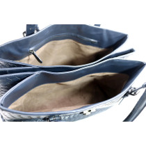 Bottega Veneta Roma Pelle Blu