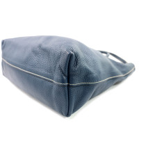 Prada Tote Bag Pelle Blu Navy