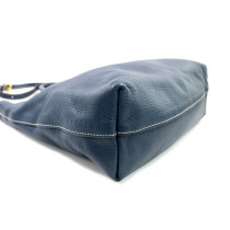 Prada Tote Bag Pelle Blu Navy