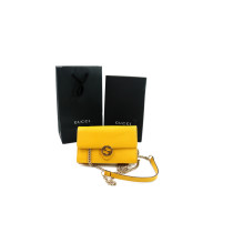 Gucci Tracolla Interlocking Pelle Gialla