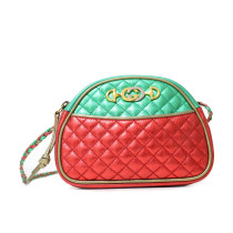 Gucci Tracolla Pelle Trapuntata Multicolor