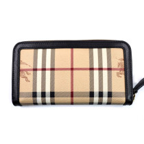 Burberry Beige Check Wallet