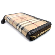 Burberry Beige Check Wallet