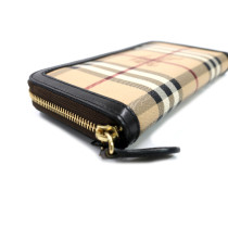 Burberry Portafoglio Check Beige