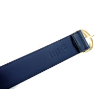 Gucci Cintura Pelle Blu