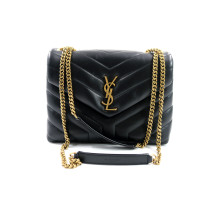 Saint Laurent Lou Lou Small Pelle Nera