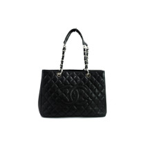 Chanel GST Pelle Caviar Nera