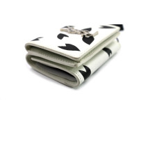 Saint Laurent Portafoglio Pelle Bianca e Nera