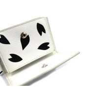 Saint Laurent Portafoglio Pelle Bianca e Nera