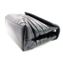 Saint Laurent Lou Lou Media Pelle Nera