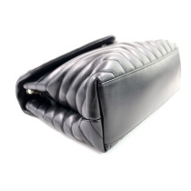 Saint Laurent Lou Lou Media Pelle Nera