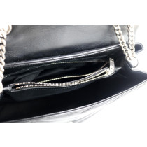 Saint Laurent Lou Lou Media Pelle Nera