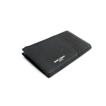 Saint Laurent Portacarte Pelle Nera