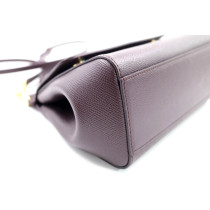 Dolce & Gabbana Miss Sicily Small Pelle Bordeaux Prugna