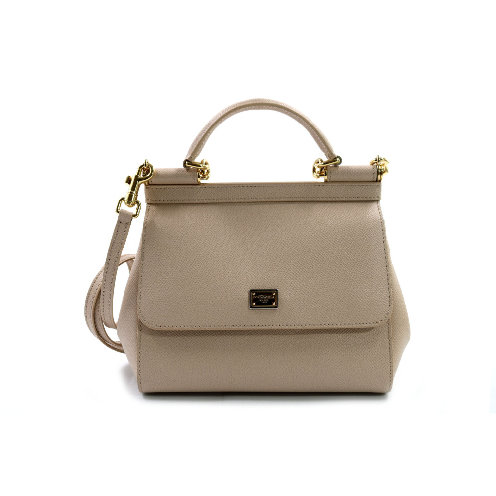 Dolce & Gabbana Miss Sicily Small Pelle Tortora