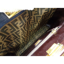 Fendi Peekaboo Large in Denim