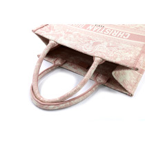 Dior Book Tote Tessuto Rosa