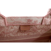 Dior Book Tote Tessuto Rosa