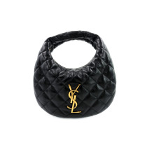 Saint Laurent Icarino Black Leather