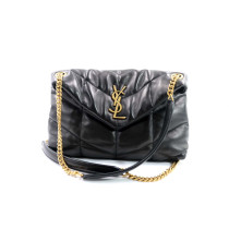 Saint Laurent Puffer Medium Pelle Nera