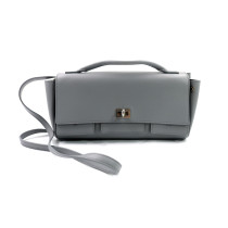 Balenciaga Bel Air Small Pelle Grigia