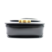 Celine Triomphe Black Leather