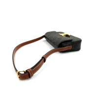 Celine Triomphe Tela Marrone