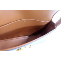 Celine Triomphe Tela Marrone