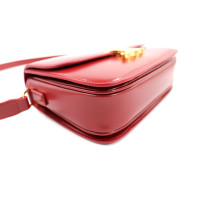 Celine Triomphe Rotes Leder