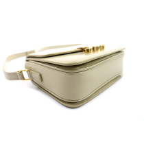 Celine Triomphe Cremefarbenes Leder