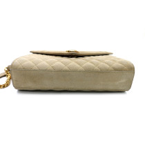 Saint Laurent Envelope Scamosciata Beige
