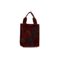 Ferragamo Shopping Velluto Bordeaux